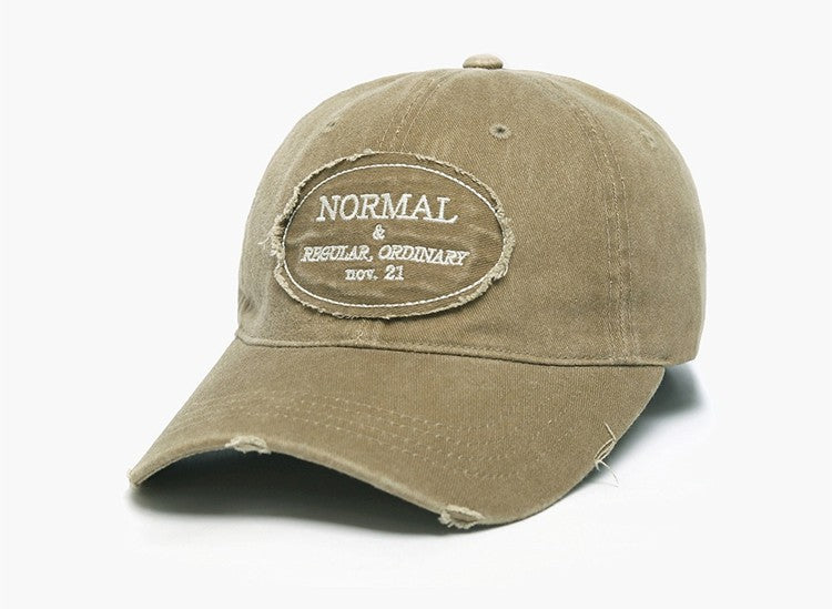 Men's Casual Distressed Baseball Cap Bowlift