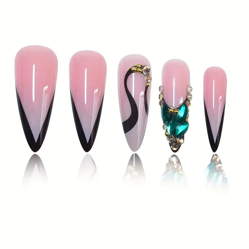 Decorative Acrylic Nail Extensions Bowlift
