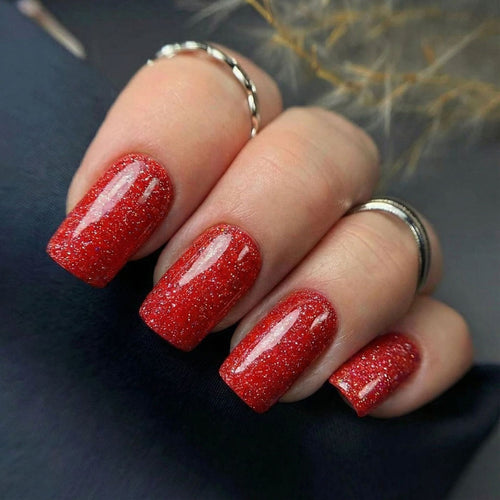 Glittering artificial nails with high-gloss effect Bowlift