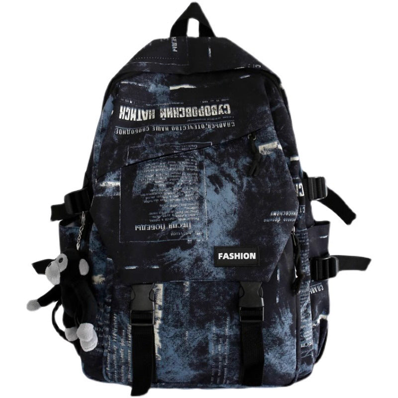 Urban Graphic Print Backpack Bowlift