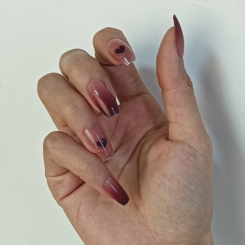 Artificial nails with floral minimalism Bowlift