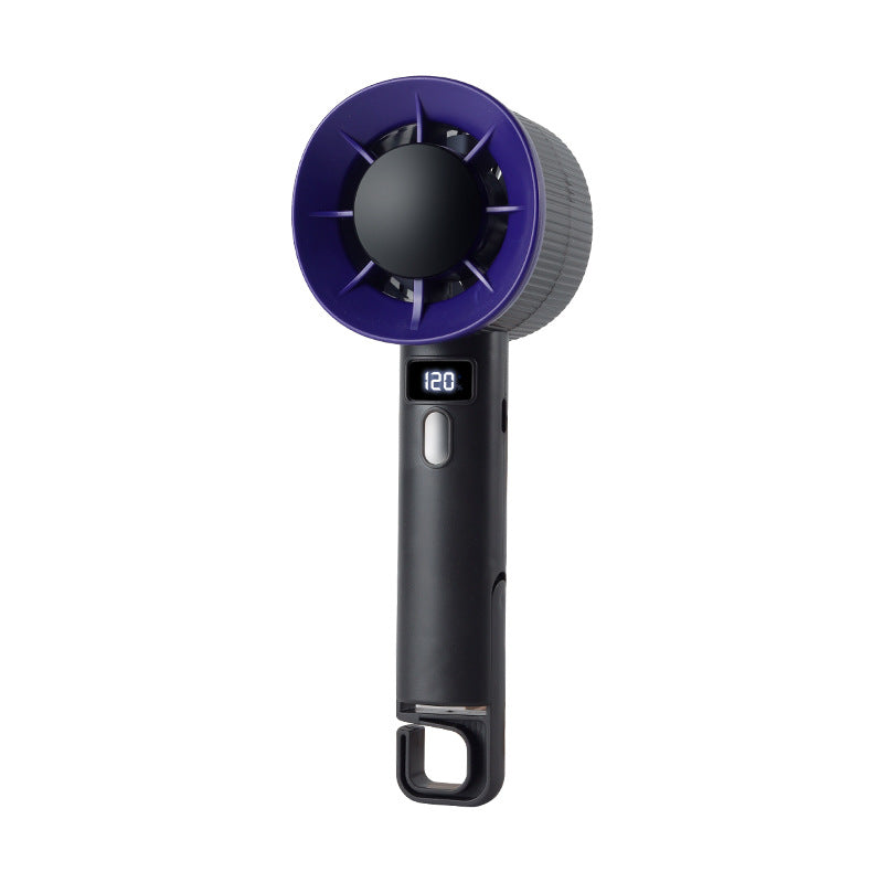Women portable mini fan with LCD display Bowlift