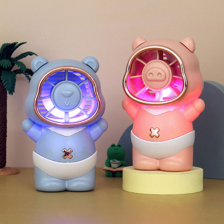 Unisex Creative Bear Fan Bowlift