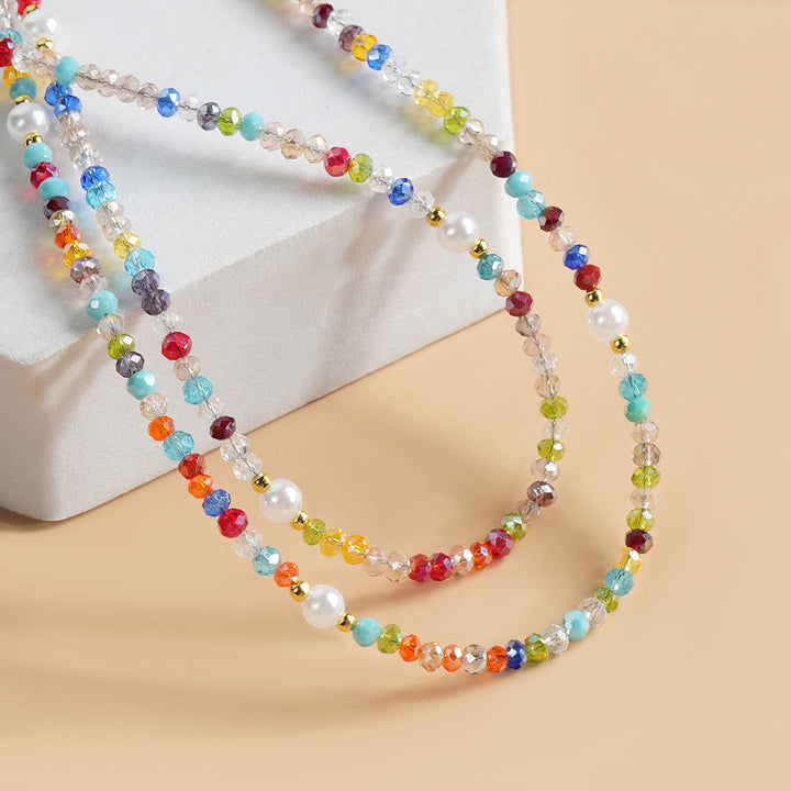 Decorative Beaded Eyewear Chain Bowlift