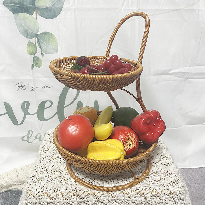Women Three-tier Fruit Stand Bowlift