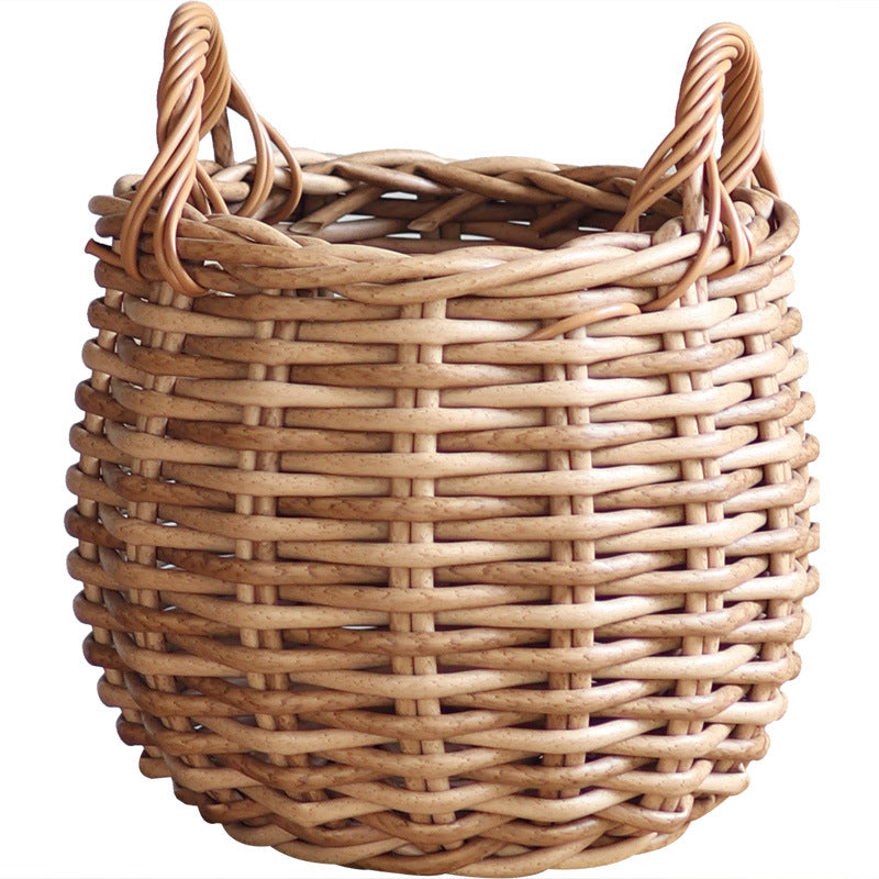 Handwoven basket with practical handles Bowlift