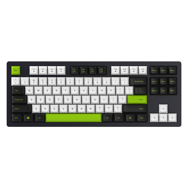Rgb Gaming Keyboard with Mechanical Keys and Customizable Backlighting Bowlift
