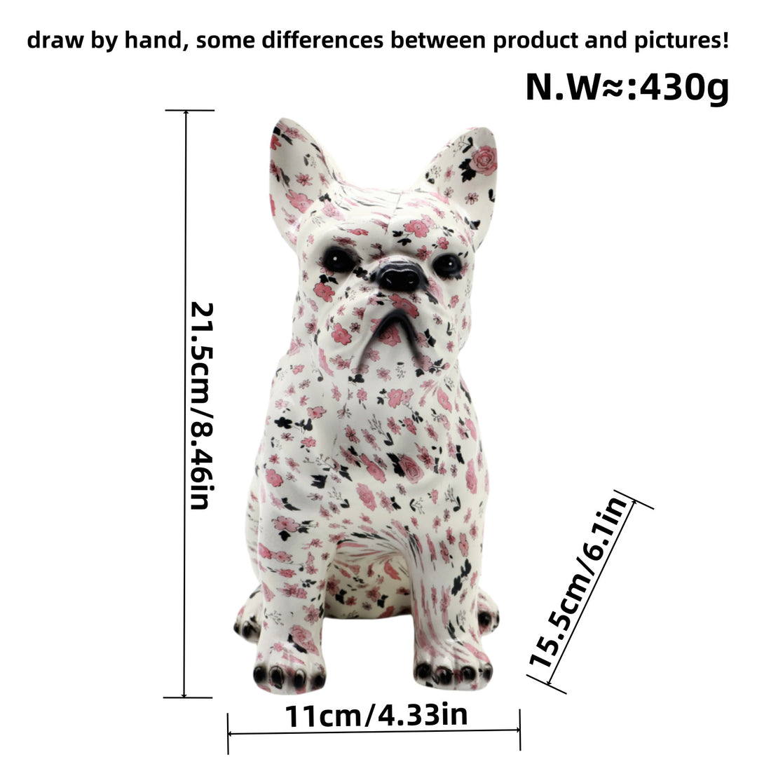 Artistically designed bulldog figure Bowlift