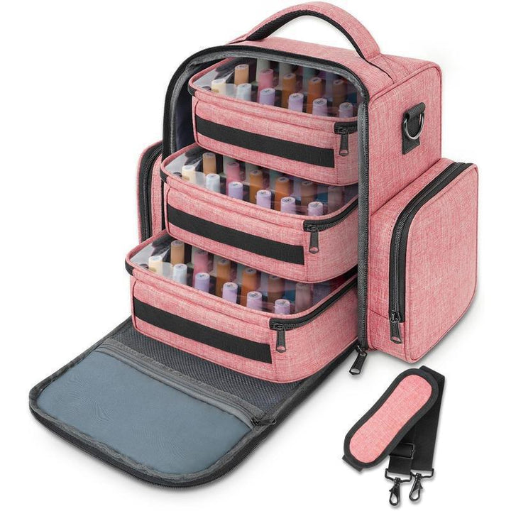 Practical cosmetic bag with multiple compartments Bowlift