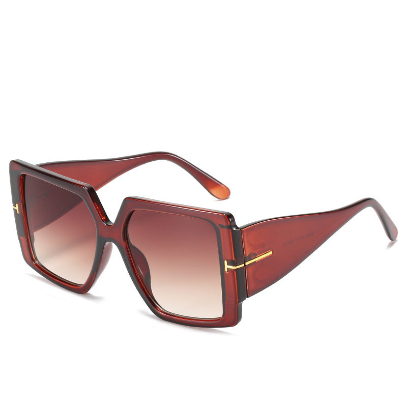 Unique Oversized Geometric Sunglasses Bowlift