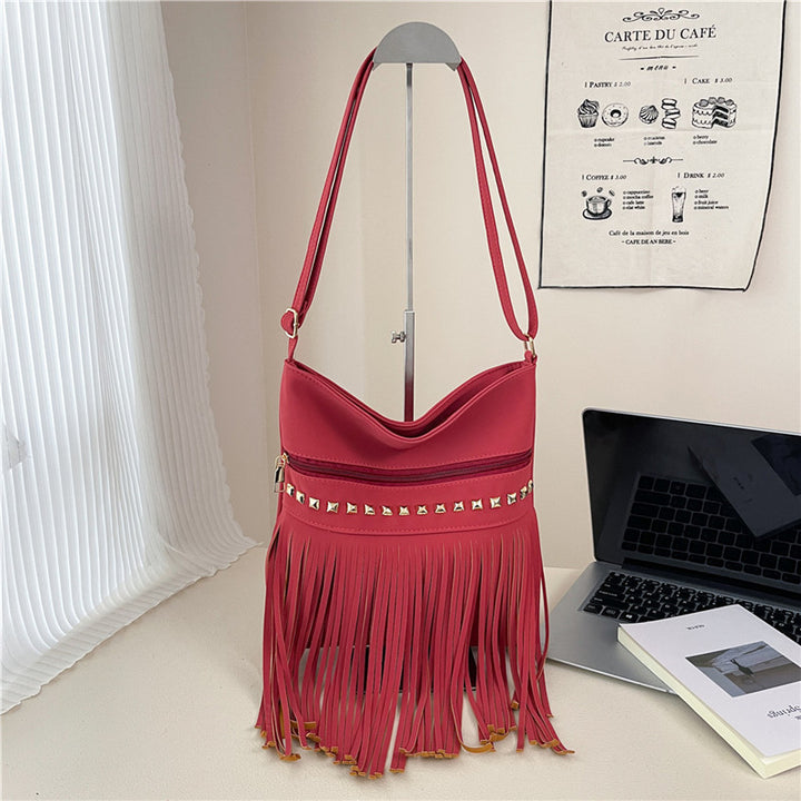 Stylish Fringe Crossbody Bag Bowlift