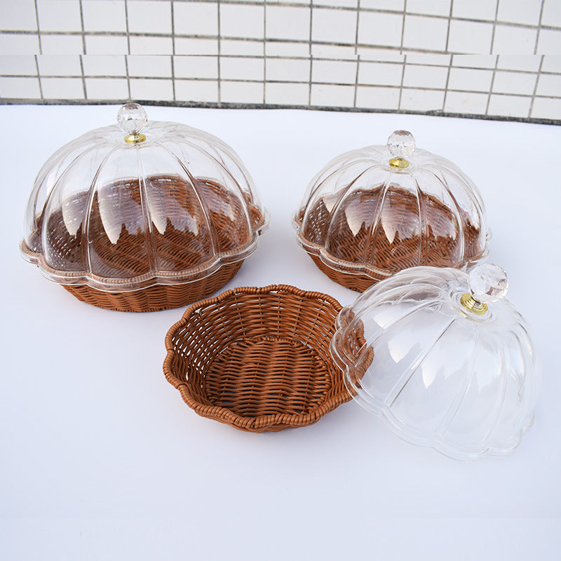 Multi-Tiered Woven Basket Set Bowlift