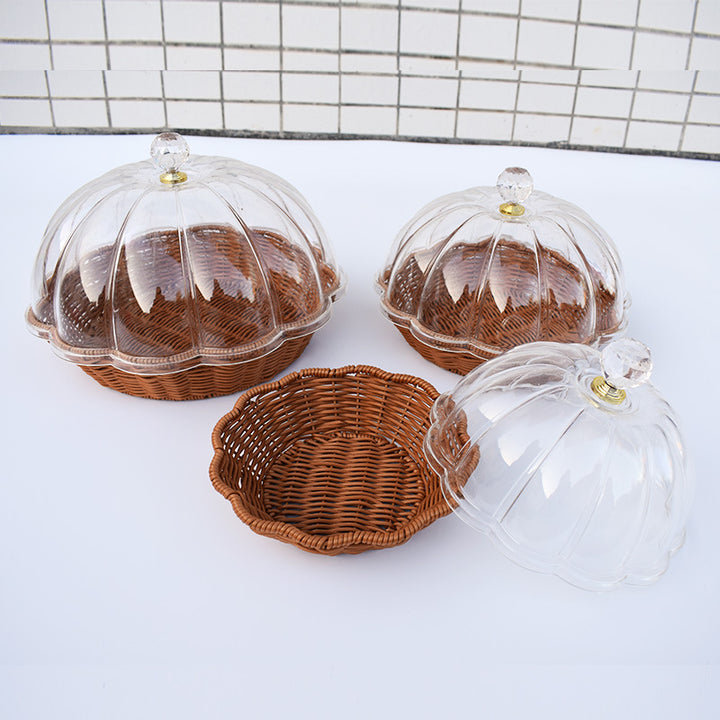 Multi-Tiered Woven Basket Set Bowlift