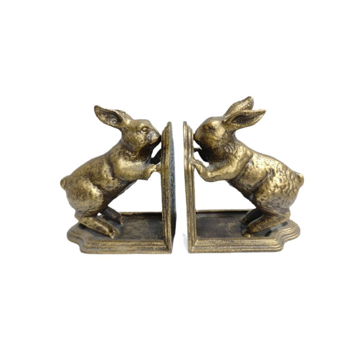 Rabbit-Shaped Decorative Bookends