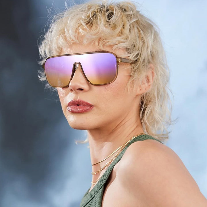 Women's oversized glasses with sturdy frame and generous field of vision Bowlift