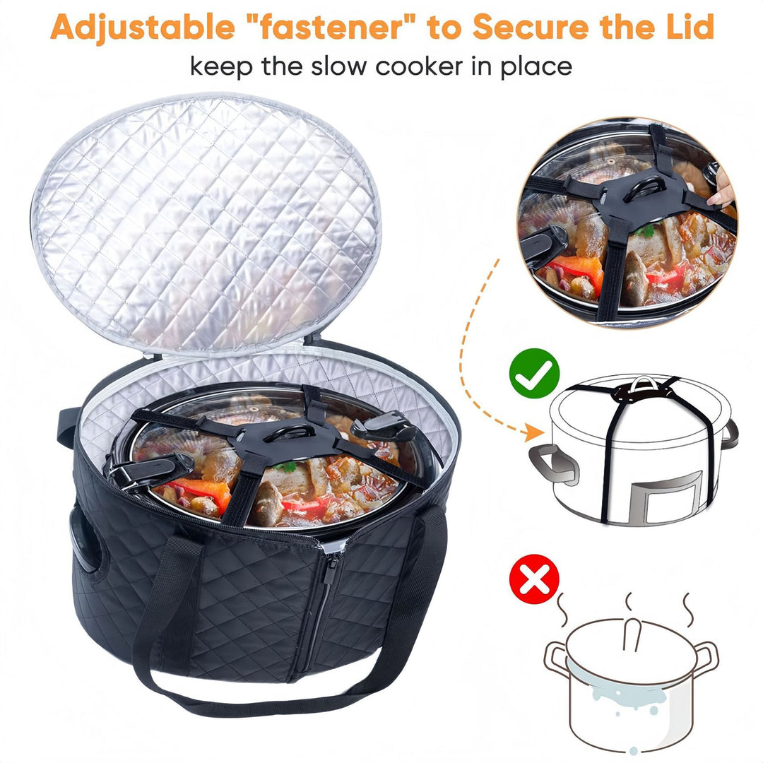 Insulated Food Transport Bag Bowlift