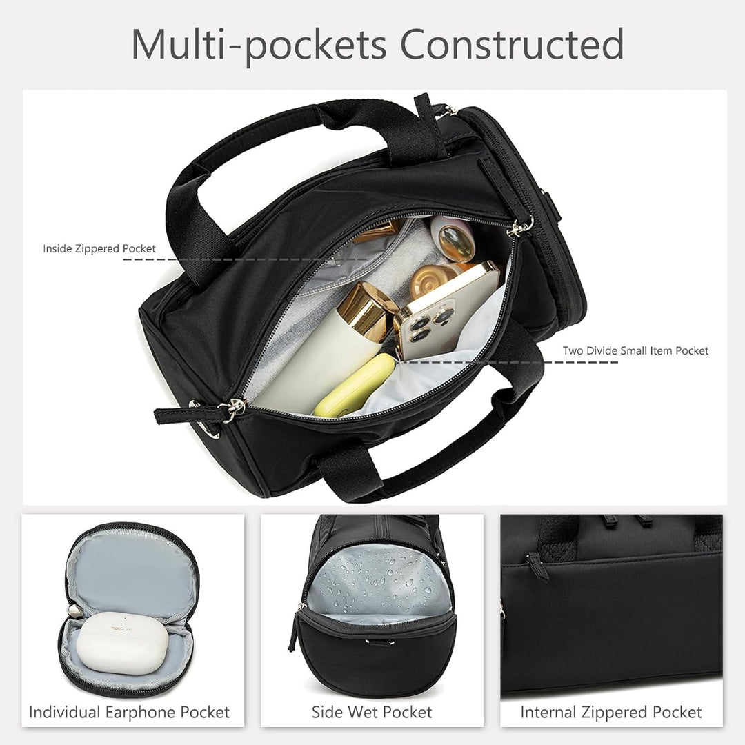 Practical sports bag with detachable compartments Bowlift