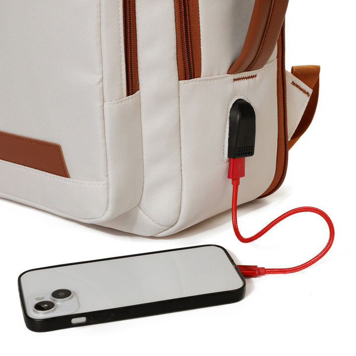 Elegant Structured Laptop Backpack Bowlift