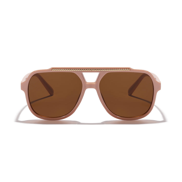 Women's designer sunglasses with extravagant pattern and protective UV protection Bowlift