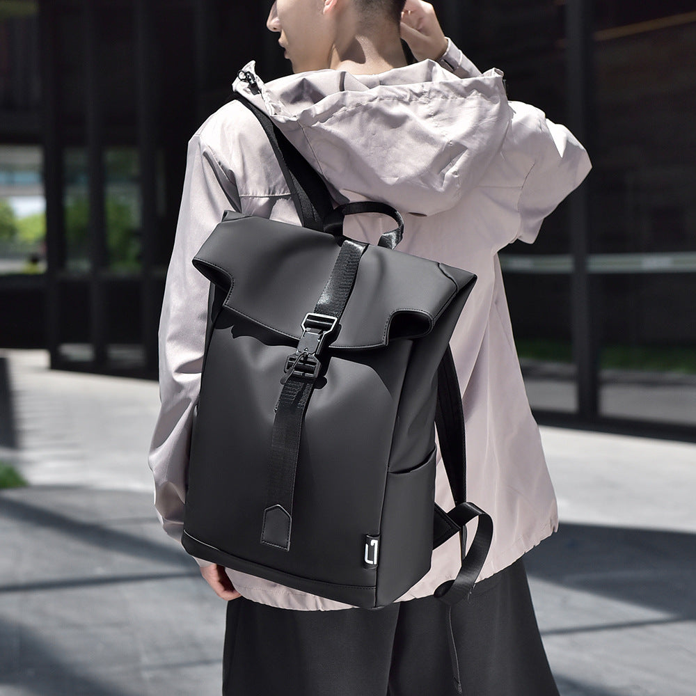 Foldable backpack with waterproof material and minimalist aesthetic Bowlift
