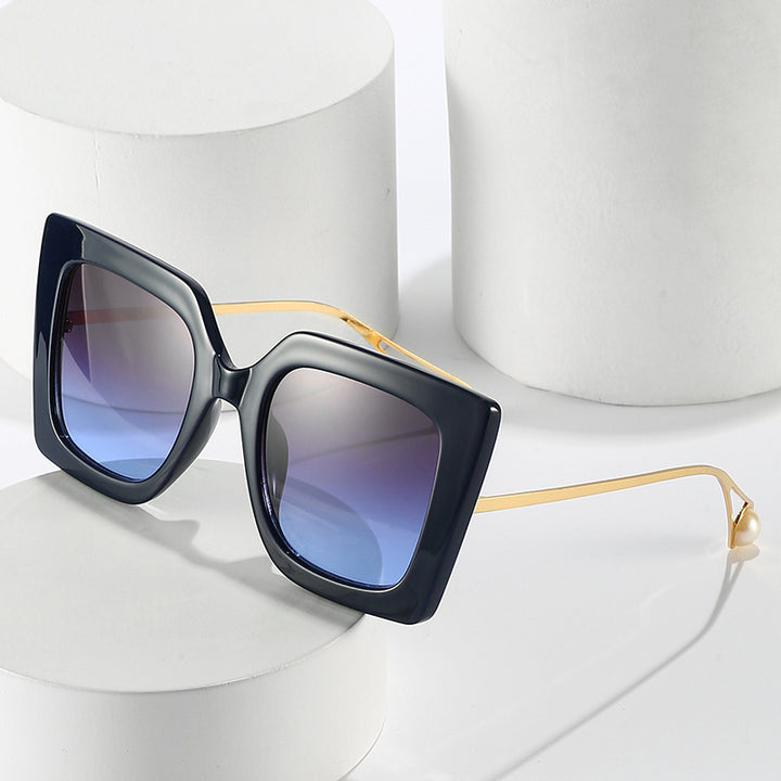 Oversized Geometric Fashion Sunglasses Bowlift