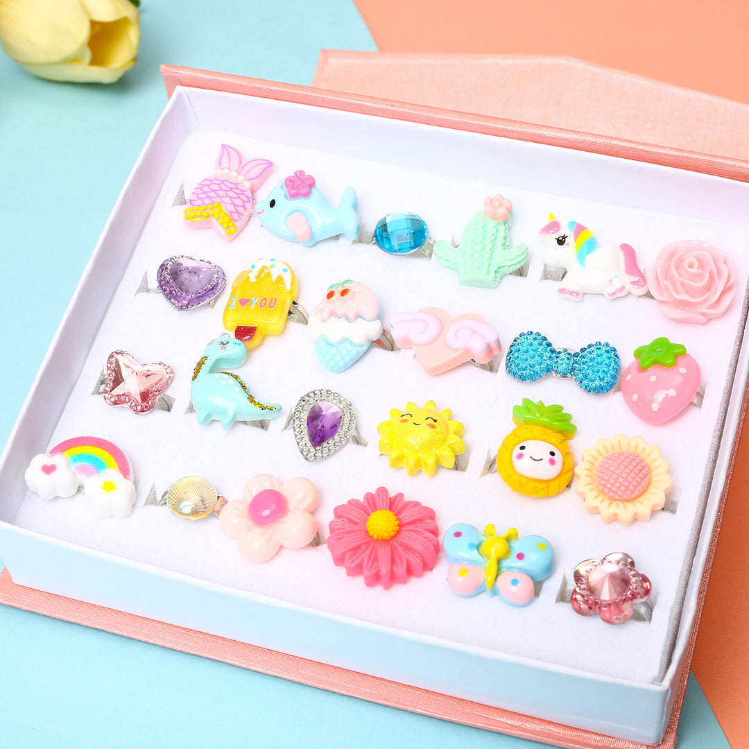Unisex Creative Decoration Set with Colorful Motif Buttons Bowlift