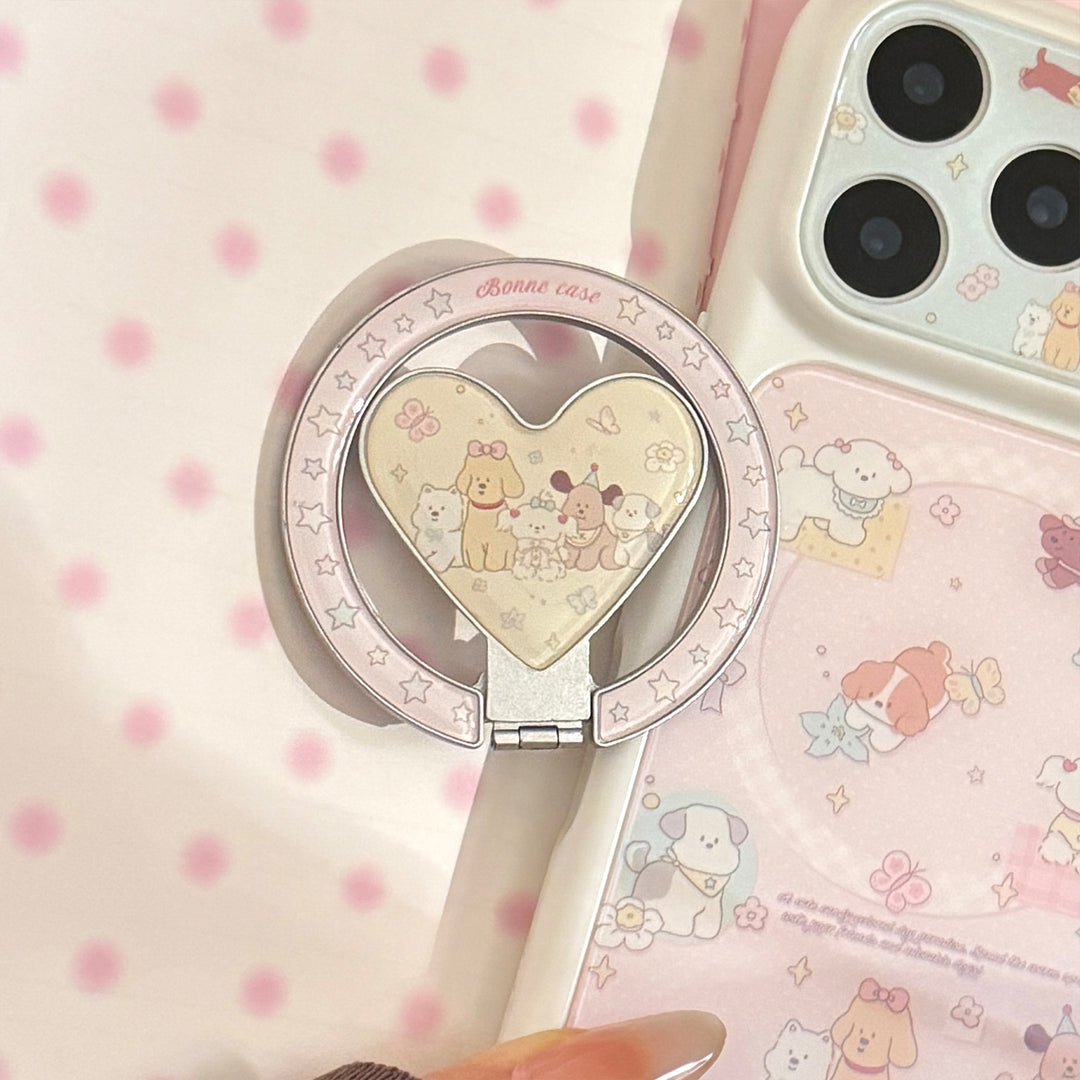 Heart-shaped Smartphone Holder Bowlift