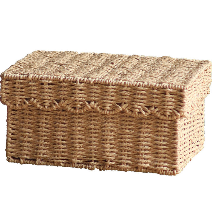 Handcrafted storage boxes made of natural material Bowlift