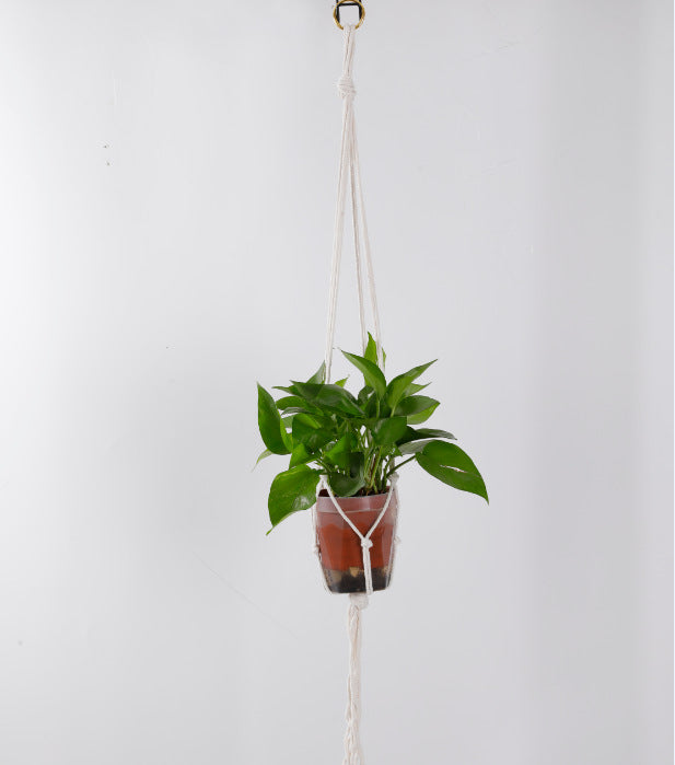 Plant-hanging macrame shelf Bowlift