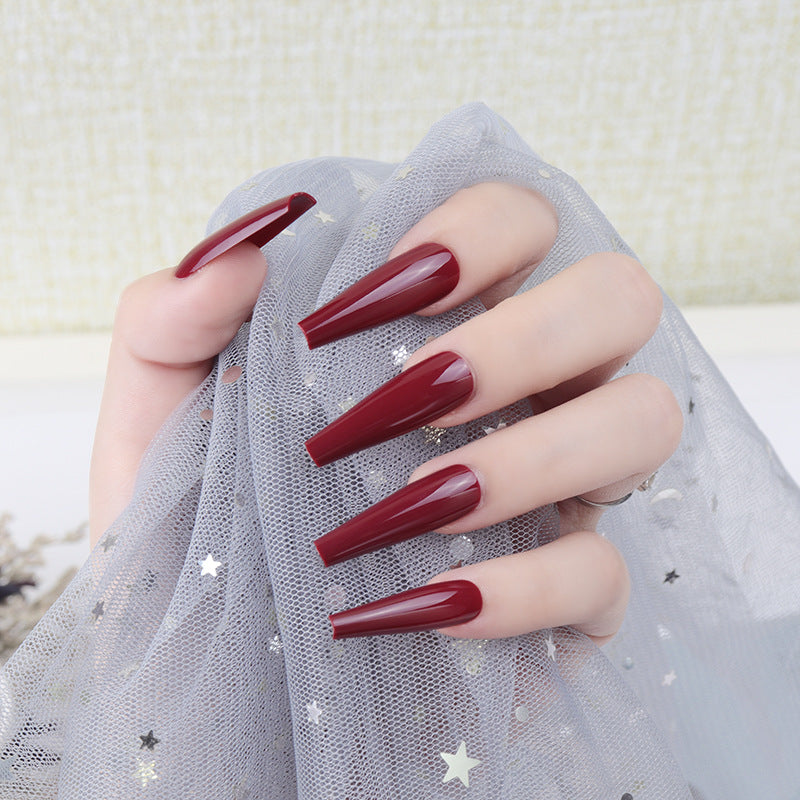 Vibrant Stiletto Press-On Nails Bowlift