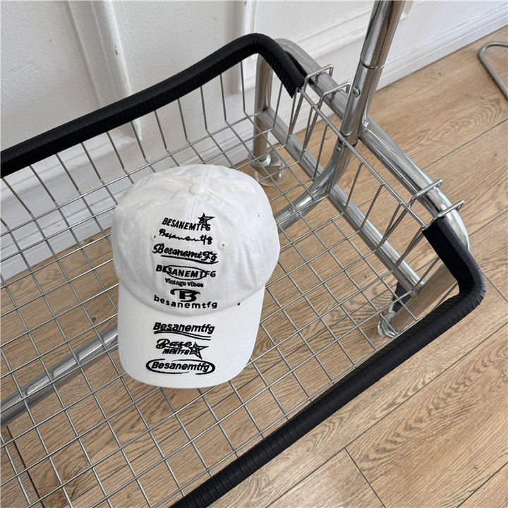 Men's Cotton Graphic Baseball Cap Bowlift