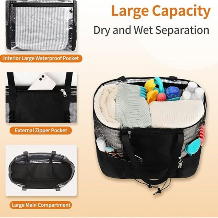 Pet Carrier Bag with Breathable Mesh Inserts Bowlift