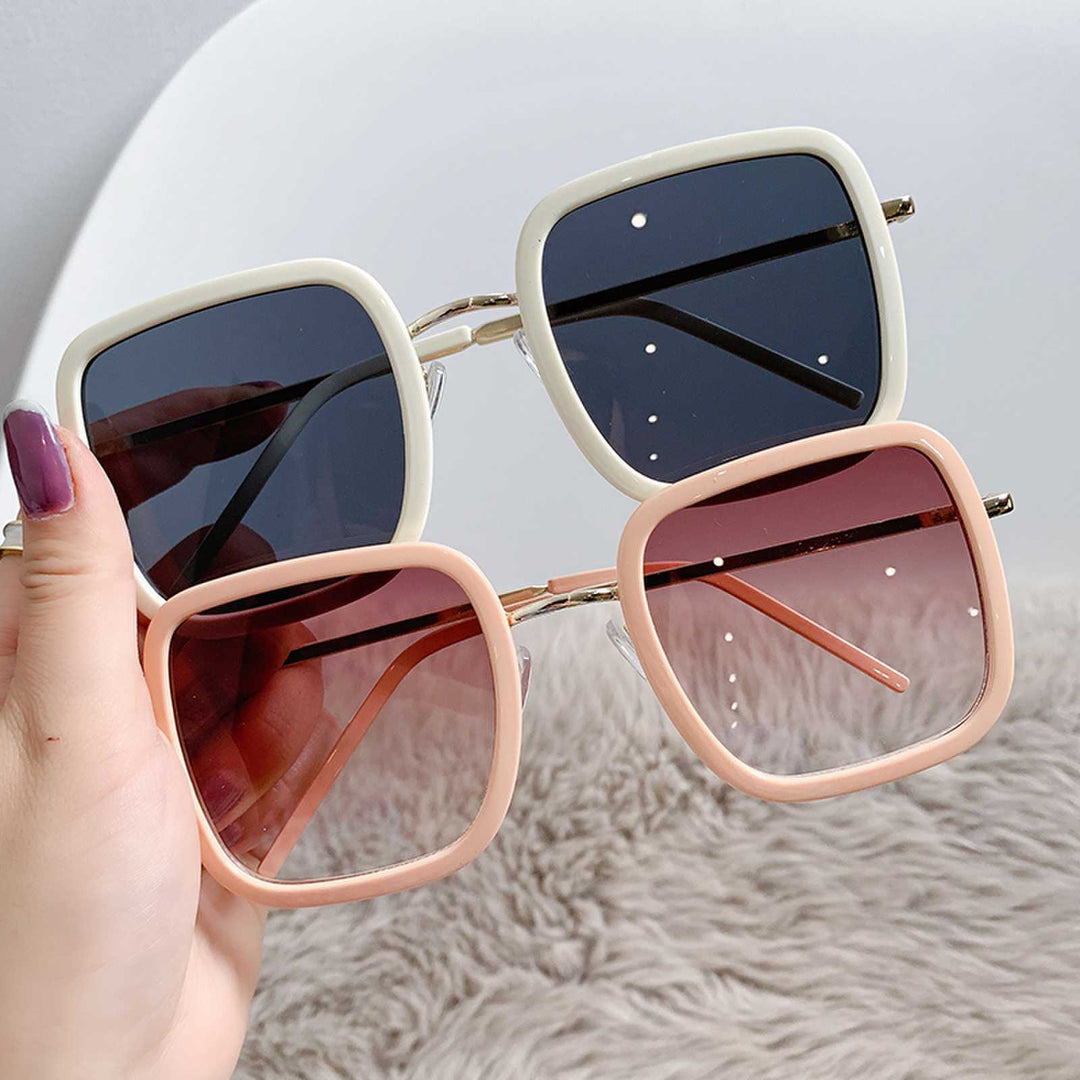 Women's sunglasses with square frame and polarized lenses Bowlift