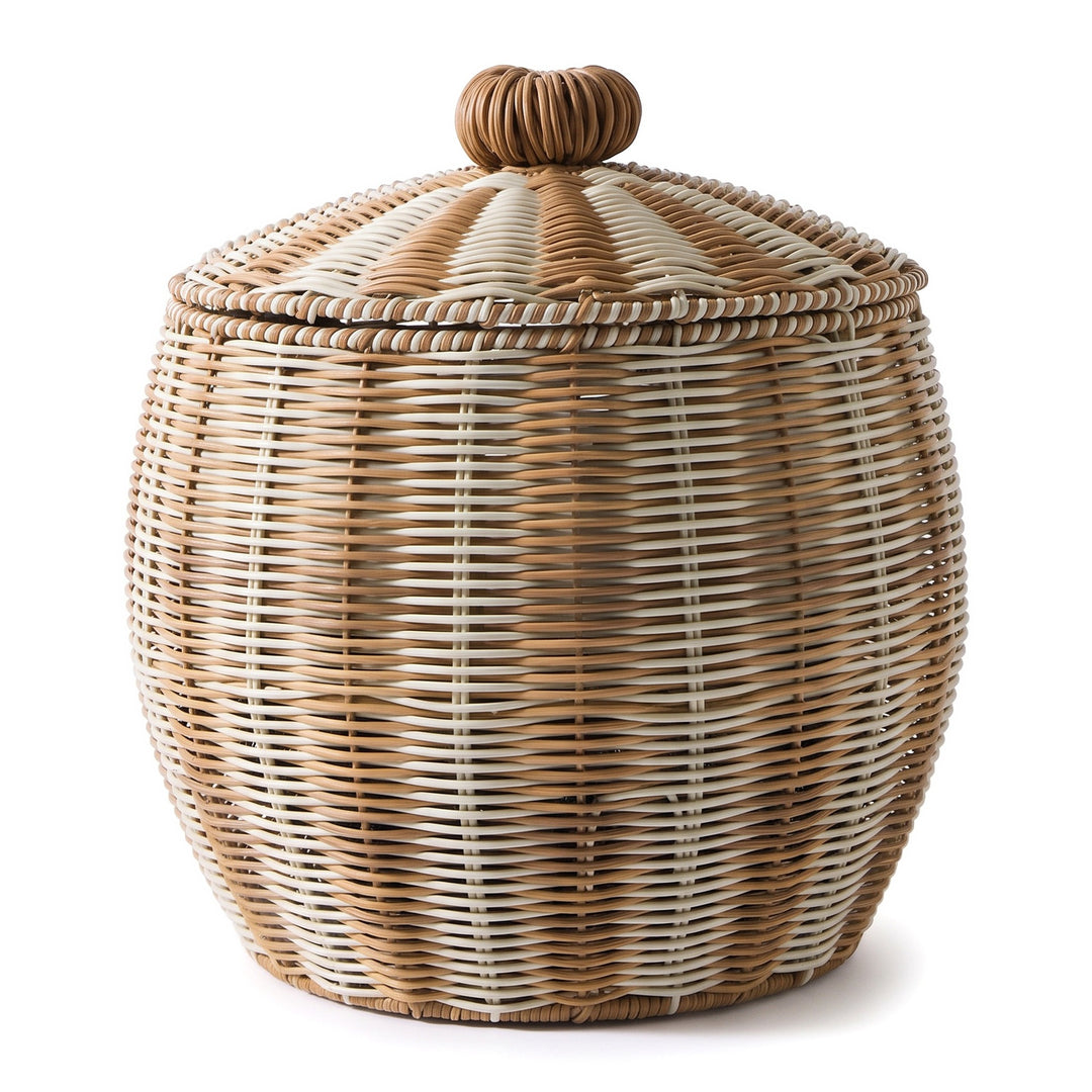 Stylish basket with lid Bowlift