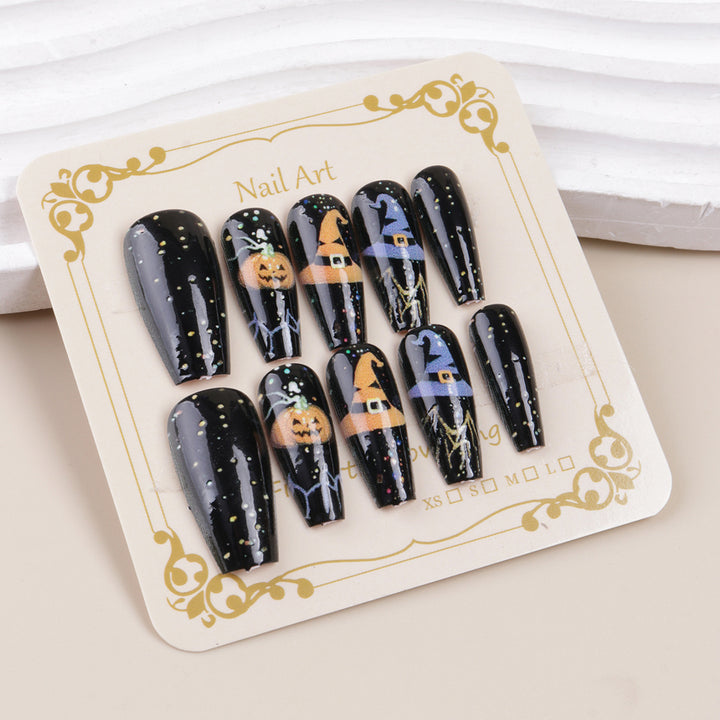 Halloween-Themed Press-On Nail Tips Bowlift