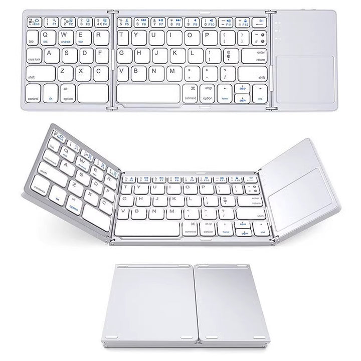 Folding Wireless Keyboard and Mouse Set Bowlift