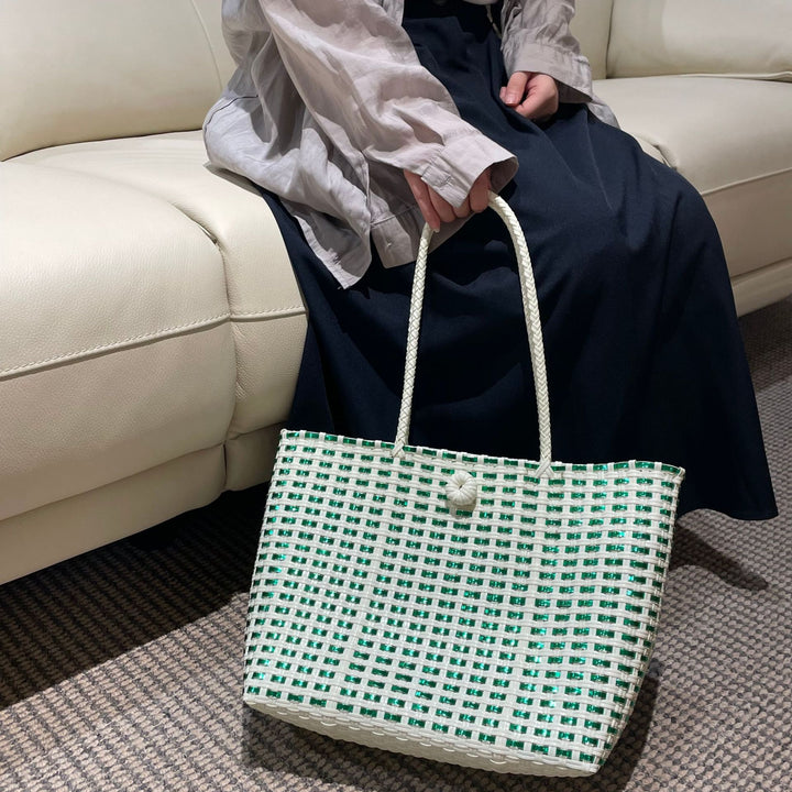 Handwoven shopping bag Bowlift