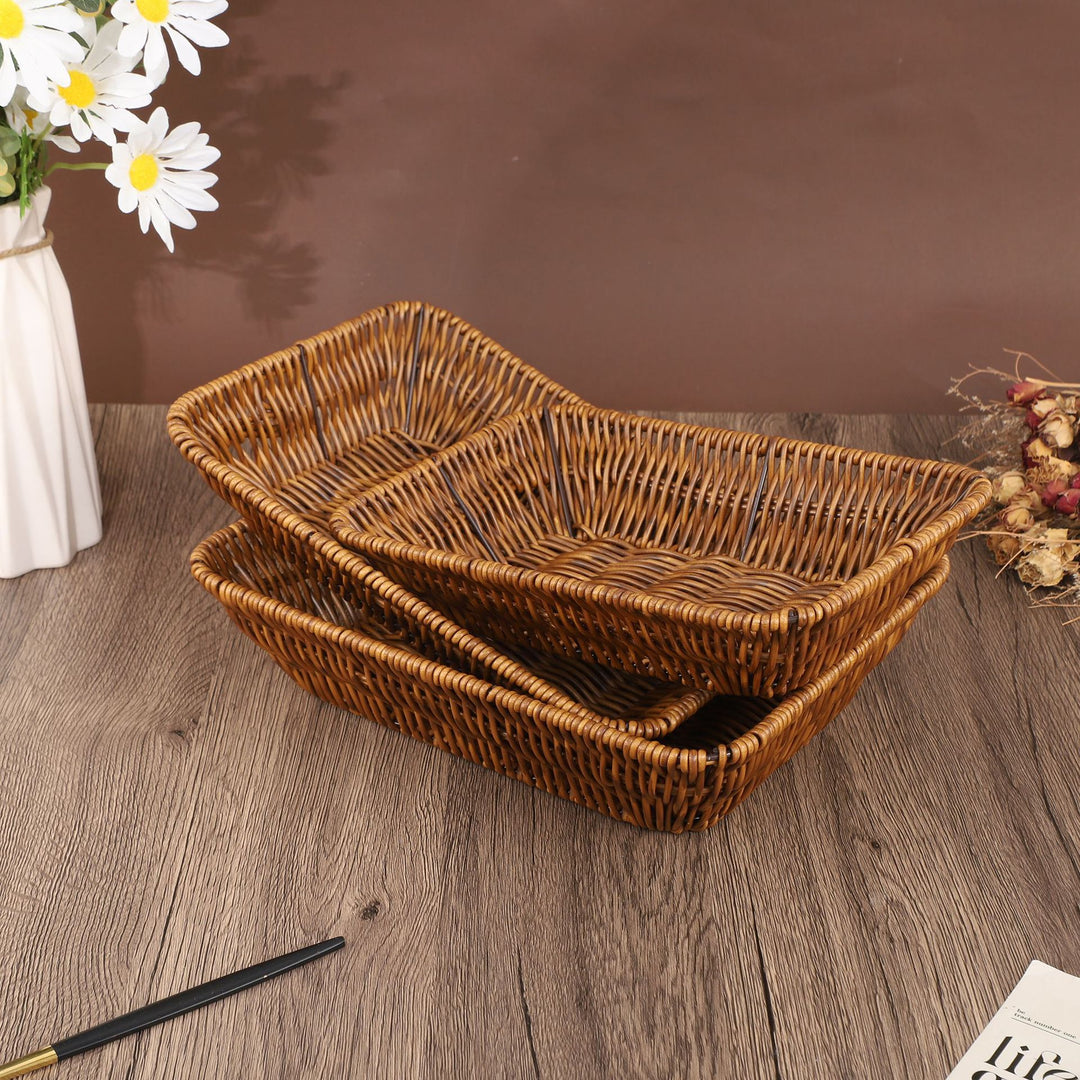 Woven Storage Basket Bowlift