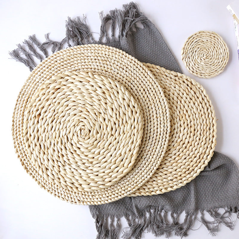Round Coaster Made of Natural Fiber Bowlift