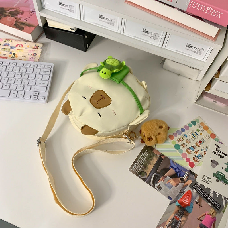 Backpack with Unique Animal Design and Many Compartments Bowlift