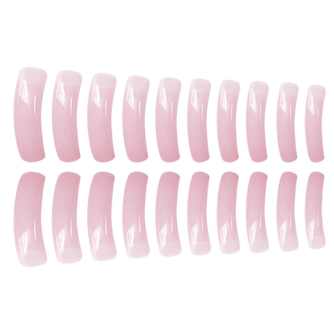 Elegant Square Tip Acrylic Press-On Nails Bowlift