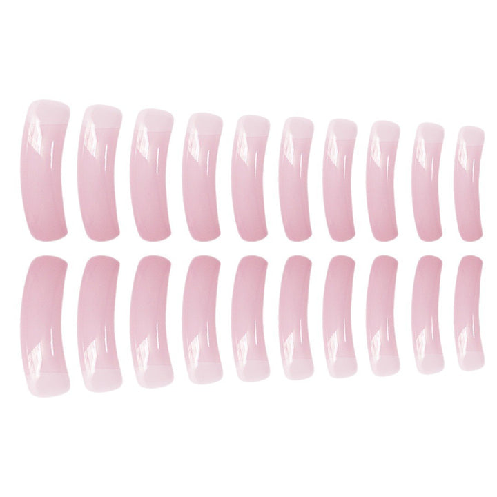 Elegant Square Tip Acrylic Press-On Nails Bowlift