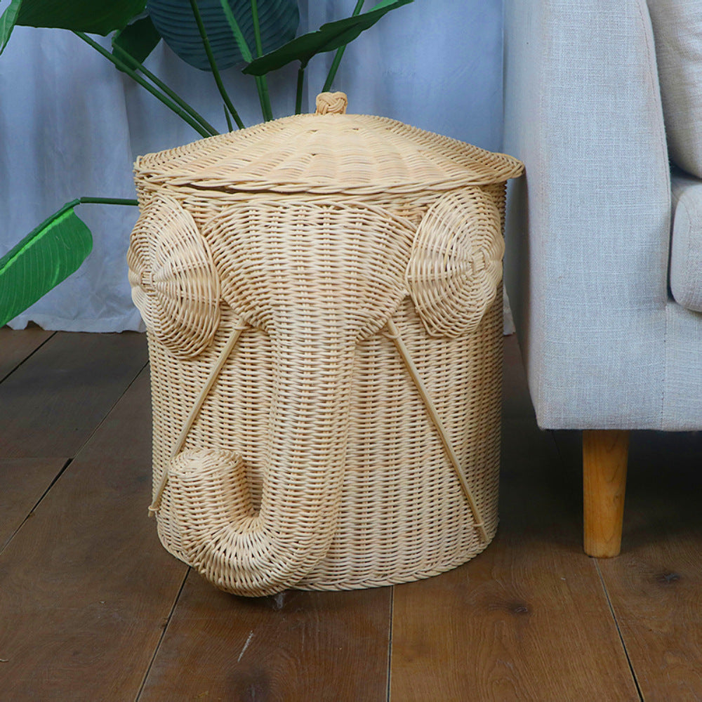 Playful laundry basket in elephant design Bowlift