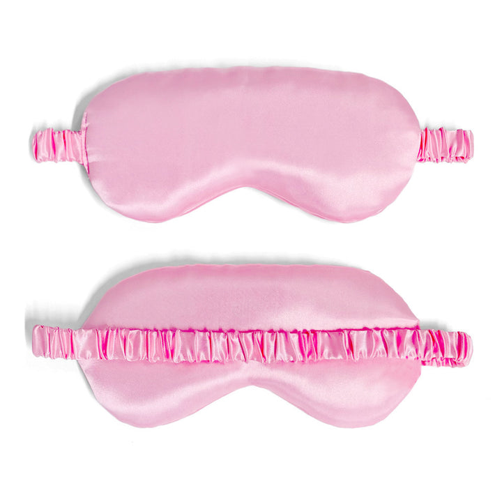 Women's ergonomic silk-like sleep mask with padded nose bridge and elastic strap Bowlift