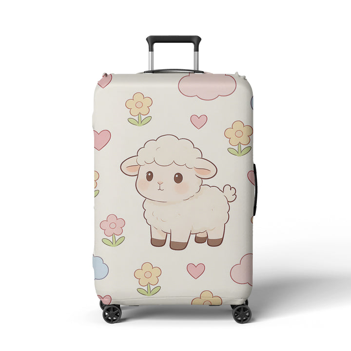 Women's luggage cover with cute Corgi design Bowlift
