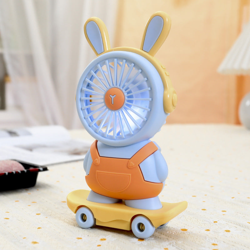 Usb Handy Fan with Cute Animal Design Bowlift