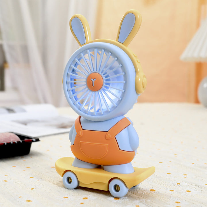 Ladies Portable USB Fan in Cute Animal Design Bowlift