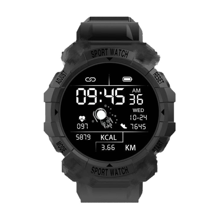 Rugged Sports Smartwatch with Continuous Heart-Rate Monitoring and Multi-Sport Fitness Tracking Bowlift