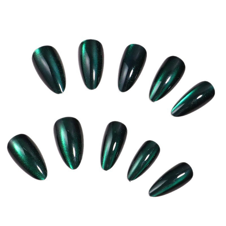 High-quality artificial nails with glossy surface Bowlift