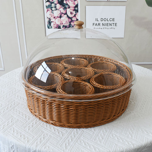 Versatile Woven Storage Organizer Bowlift